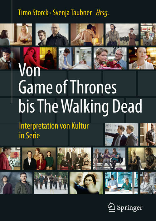 Book cover of Von Game of Thrones bis The Walking Dead