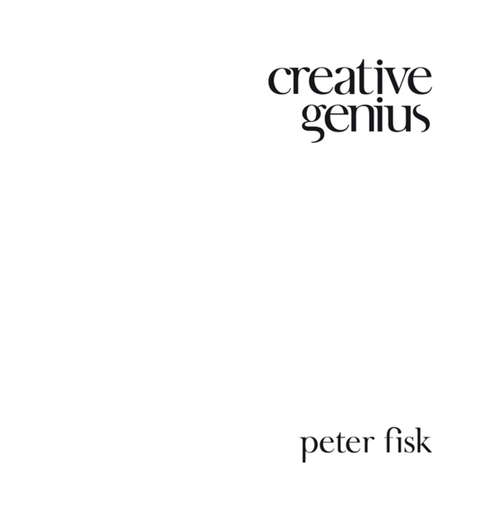 Book cover of Creative Genius