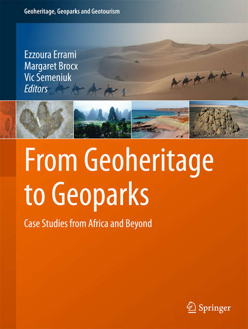 Book cover of From Geoheritage to Geoparks