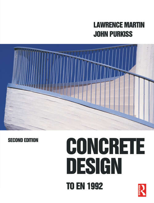 Cover image of Concrete Design to EN 1992