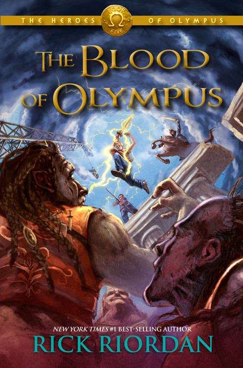 Book cover of The Blood of Olympus (The Heroes of Olympus #5)