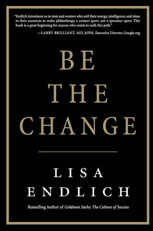 Book cover of Be the Change