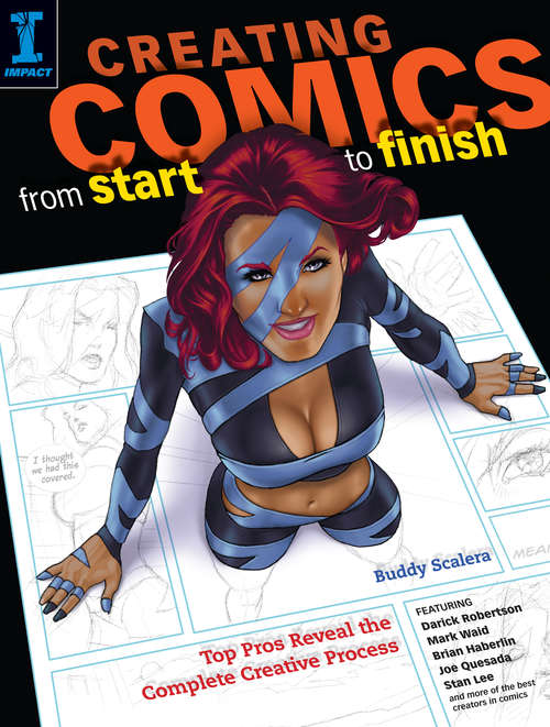 Book cover of Creating Comics from Start to Finish