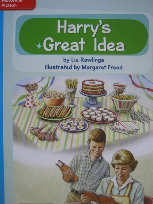 Book cover of Harry's Great Idea [On Level, Grade 3]