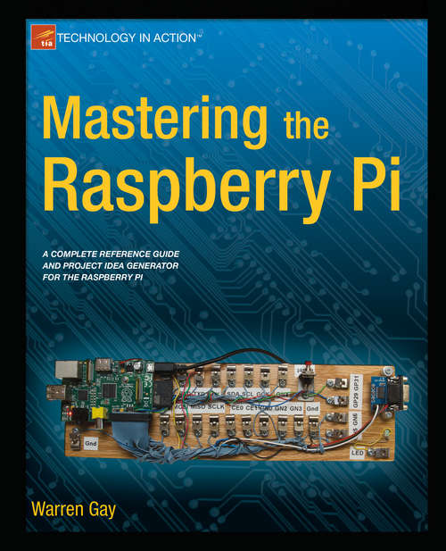 Book cover of Mastering the Raspberry Pi