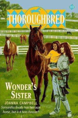 Book cover of Wonder’s Sister (Thoroughbred #11)