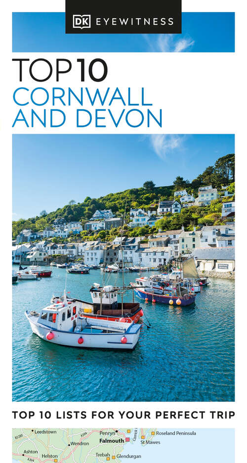 Book cover of DK Eyewitness Top 10 Cornwall and Devon (Pocket Travel Guide)