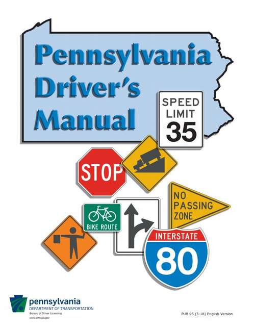 Book cover of Pennsylvania Driver's Manual