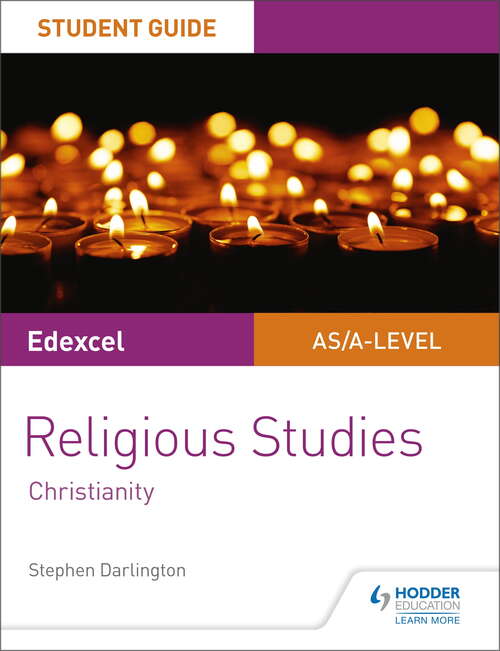 Book cover of Pearson Edexcel Religious Studies A level/AS Student Guide: Christianity Epub