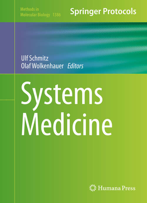 Book cover of Systems Medicine