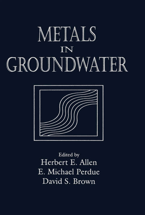 Metals in Groundwater