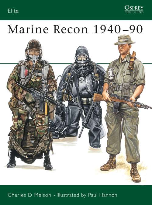 Book cover of Marine Recon 1940-90