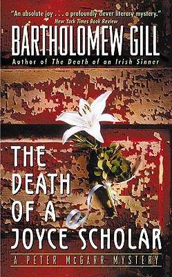 Book cover of The Death of a Joyce Scholar