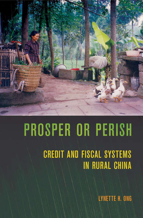 Book cover of Prosper or Perish: Credit and Fiscal Systems in Rural China