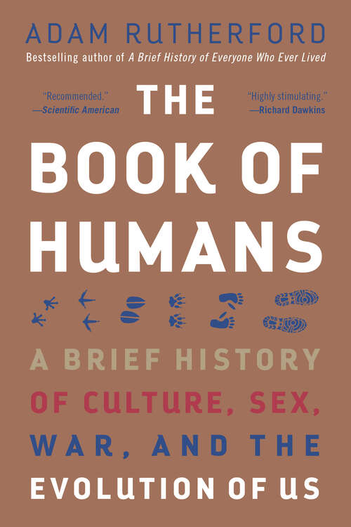 Book cover of The Book of Humans: A Brief History Of Culture, Sex, War, And The Evolution Of Us