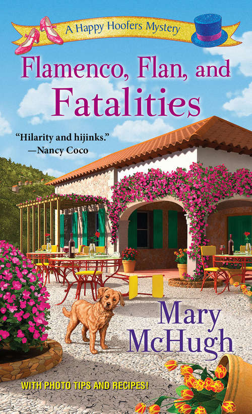 Book cover of Flamenco, Flan, and Fatalities (A Happy Hoofers Mystery #2)