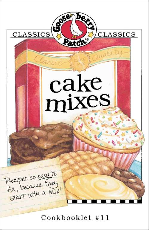 Book cover of Cake Mixes Cookbook