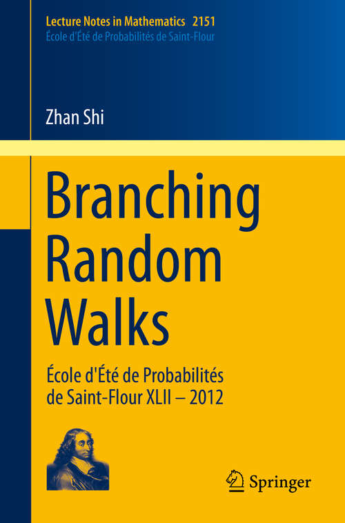Book cover of Branching Random Walks
