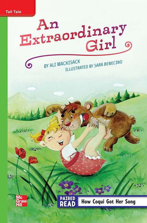 Book cover of An Extraordinary Girl [Beyond Level, Grade 5]