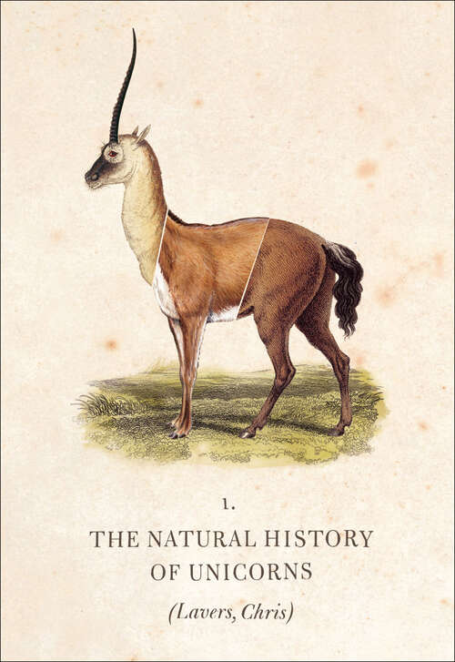 Book cover of The Natural History of Unicorns