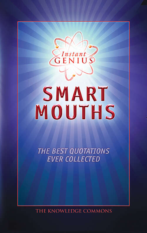 Book cover of Instant Genius: The Best Quotations Ever Collected