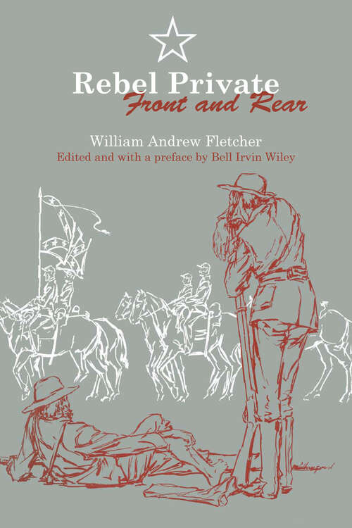 Book cover of Rebel Private Front and Rear: Front and Rear