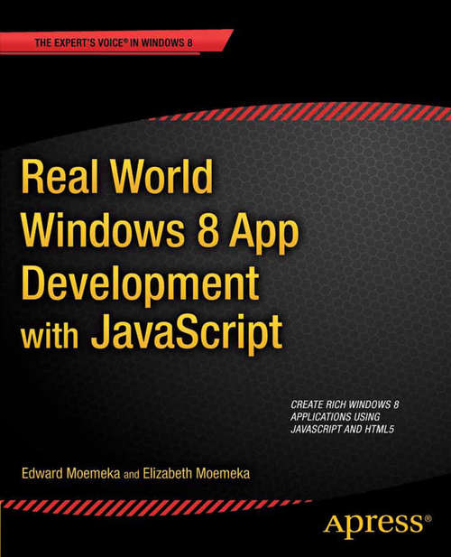 Book cover of Real World Windows 8 App Development with JavaScript