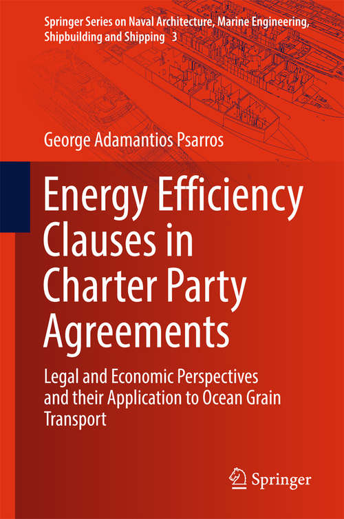 Book cover of Energy Efficiency Clauses in Charter Party Agreements