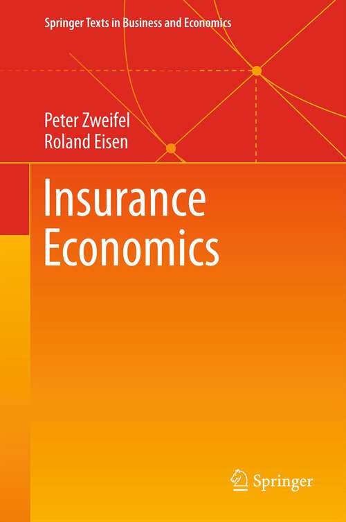 Book cover of Insurance Economics