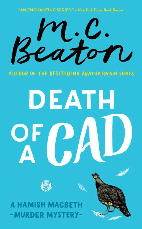 Book cover of Death of a Cad (Hamish Macbeth Mystery #2)