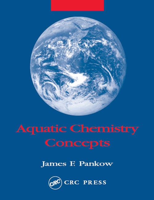 Book cover of Aquatic Chemistry Concepts