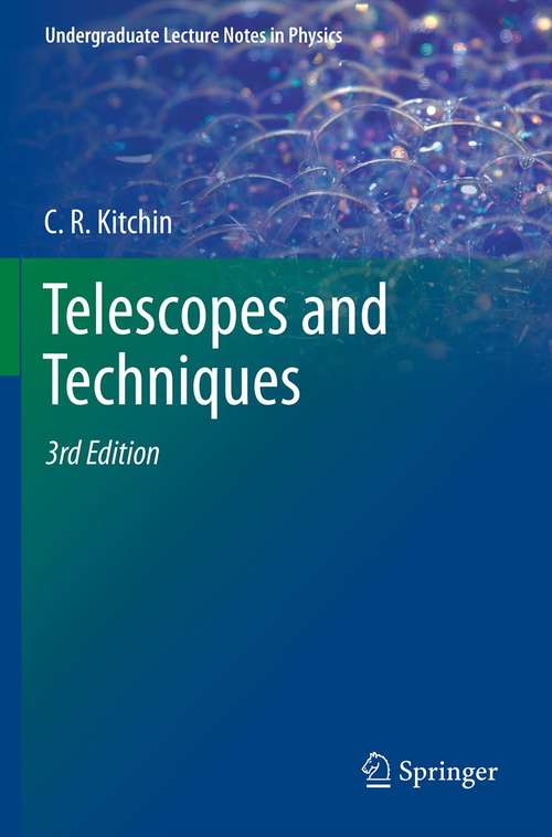 Book cover of Telescopes and Techniques