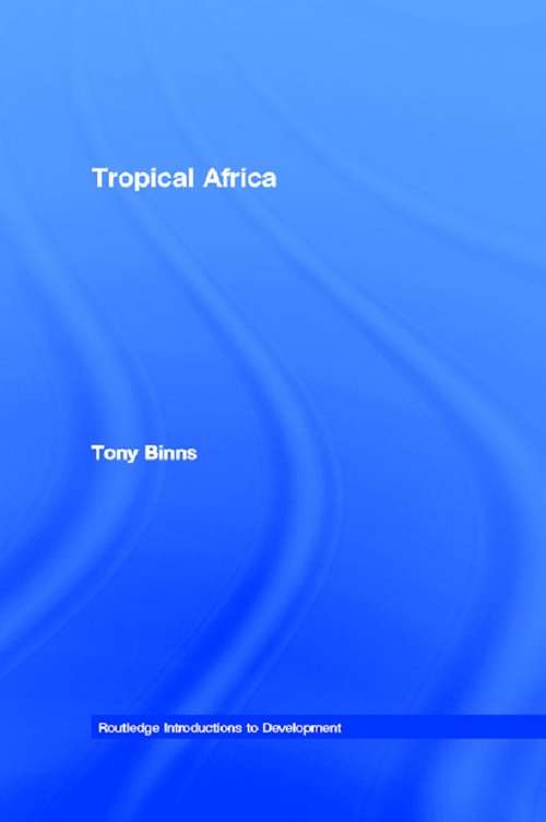 Book cover of Tropical Africa