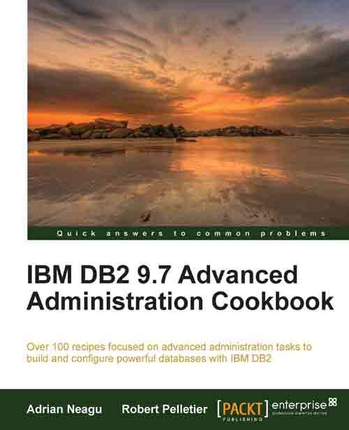 Book cover of IBM DB2 9.7 Advanced Administration Cookbook