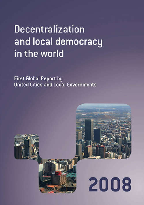 Book cover of Decentralization and Local Democracy in the World