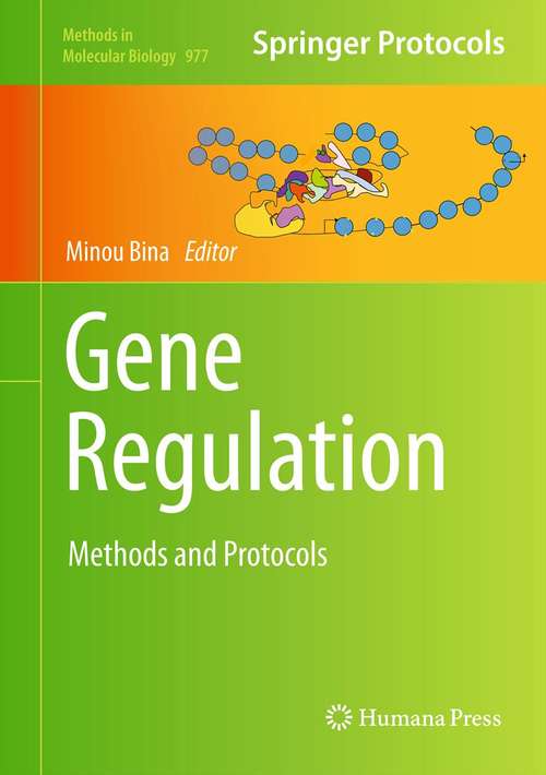 Book cover of Gene Regulation