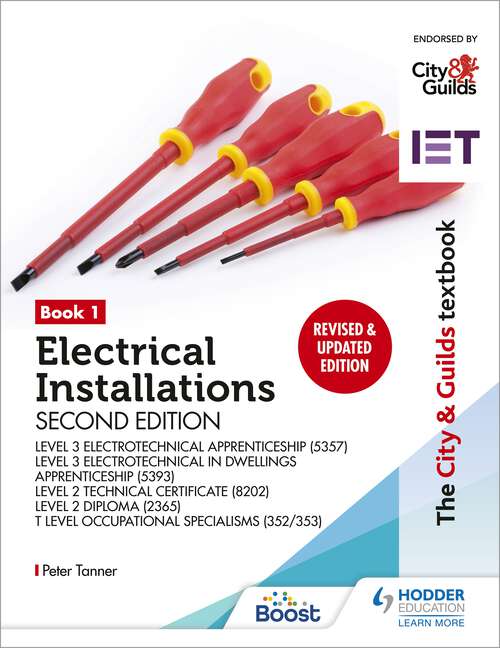 Book cover of The City & Guilds Textbook (5357 and 5393), Level 2 Technical Certificate (8202), Level 2 Diploma (2365) & T Level Occupational Specialisms (8710): For The Level 3 Apprenticeship (5357), Level 2 Technical Certificate (8202), Level 2 Diploma (2365) And T Level Occupational Specialisms (352/353) (2)