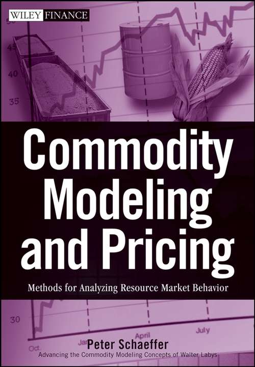 Book cover of Commodity Modeling and Pricing