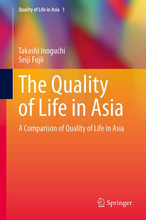 Book cover of The Quality of Life in Asia