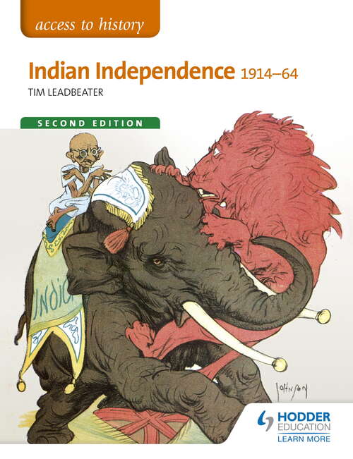 Book cover of Access to History: Indian independence 1914-64 Second Edition