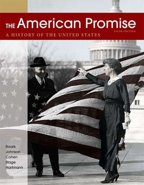 Book cover of The American Promise: A History of the United States (Combined 5th Edition)