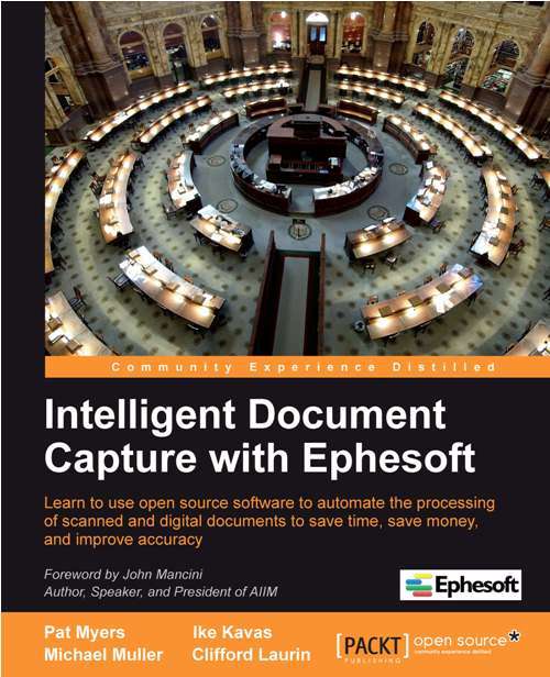 Book cover of Intelligent Document Capture with Ephesoft