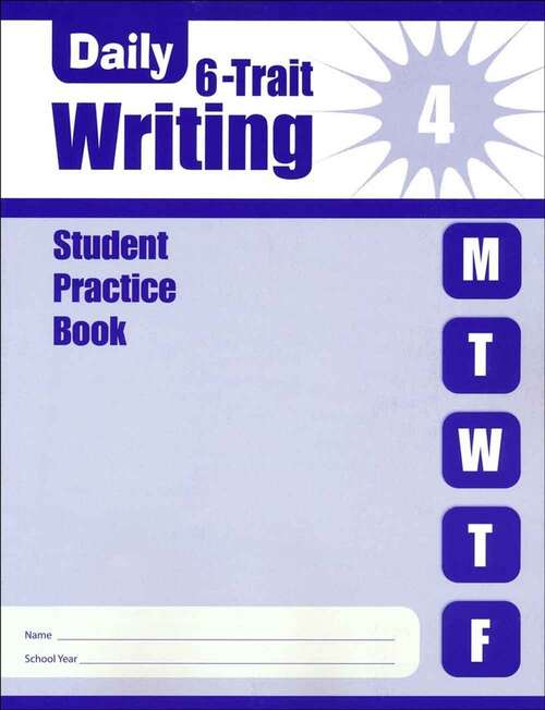 Book cover of Daily 6-Trait Writing