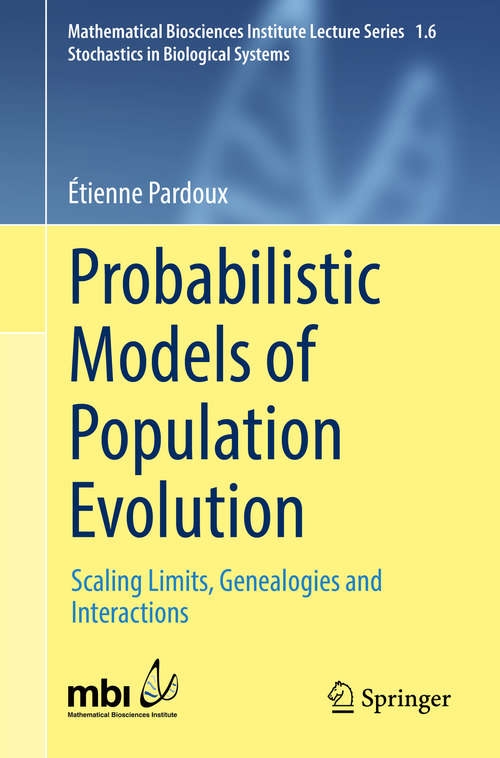 Book cover of Probabilistic Models of Population Evolution