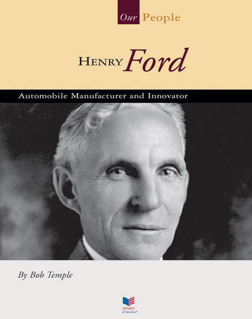 Book cover of Henry Ford: Automobile Manufacturer and Innovator