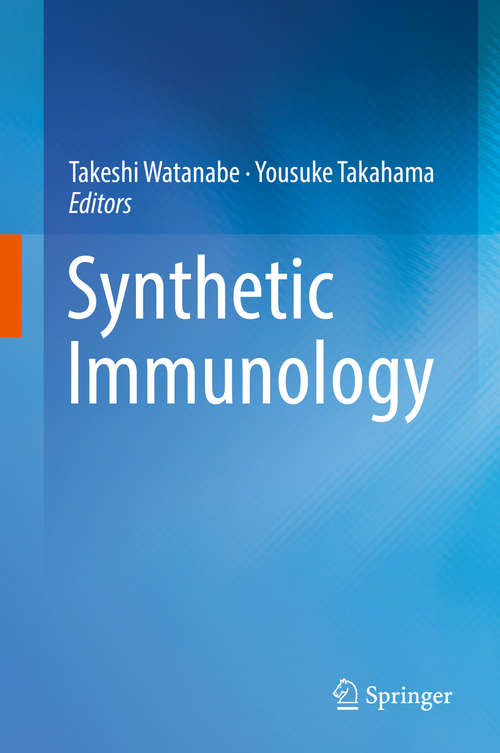 Book cover of Synthetic Immunology
