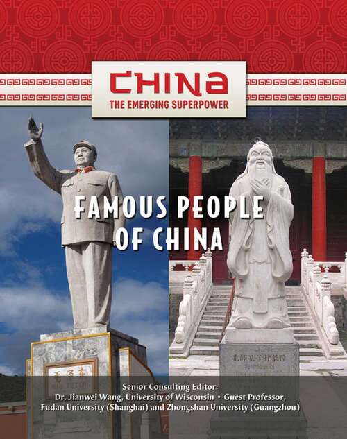 Book cover of Famous People of China (China: The Emerging Superpower)