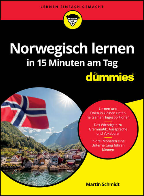 Book cover of Norwegisch lernen in 15 Minuten am Tag für Dummies (Für Dummies)