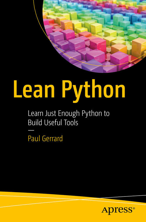 Book cover of Lean Python
