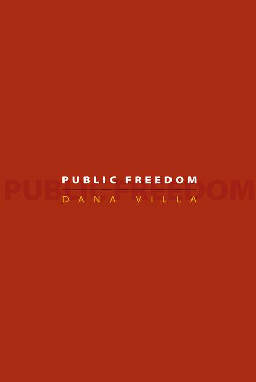 Book cover of Public Freedom